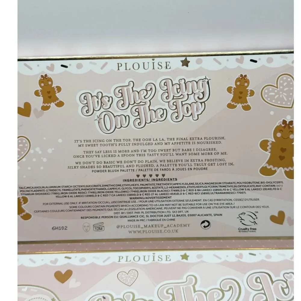 P. Louise Its the Icing On the Top‎ Powder Blush Palette BNIB
